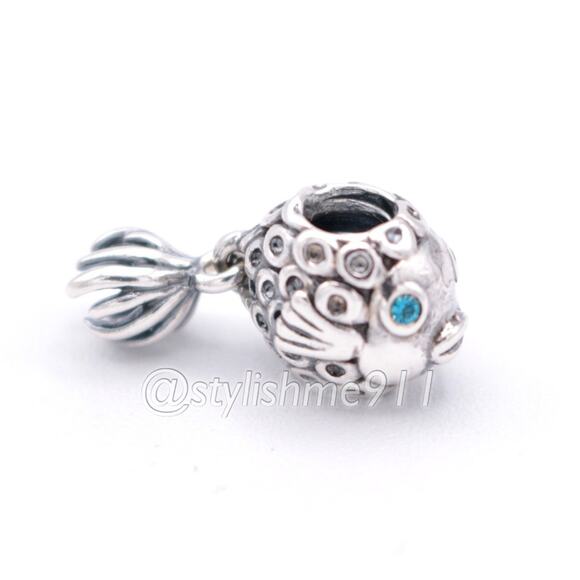 Authentic PANDORA Splish-Splash Fish Charm Pandora - 791108TPP - Picture 9 of 14